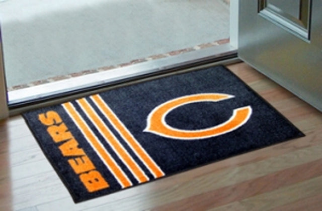 Alfombra de los Chicago Bears: diseño de logotipo y estilo inicial