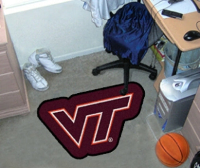 Virginia Tech Hokies Area Rug - Mascot Style