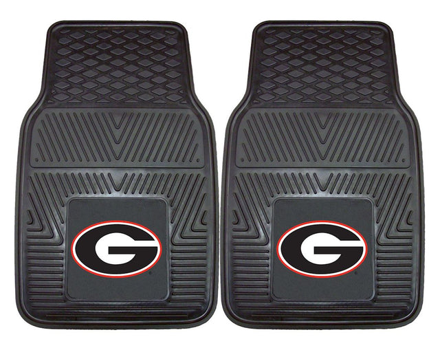 Georgia Bulldogs Heavy Duty 2-Piece Vinyl Car Mats