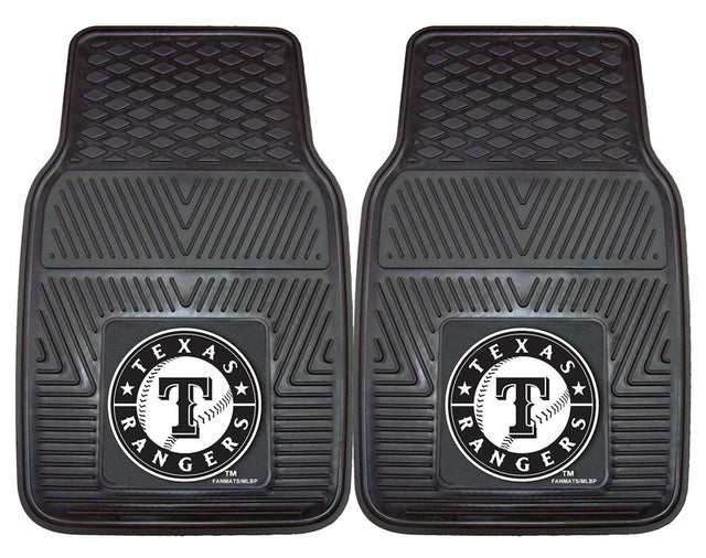 Texas Rangers Heavy Duty 2-Piece Vinyl Car Mats