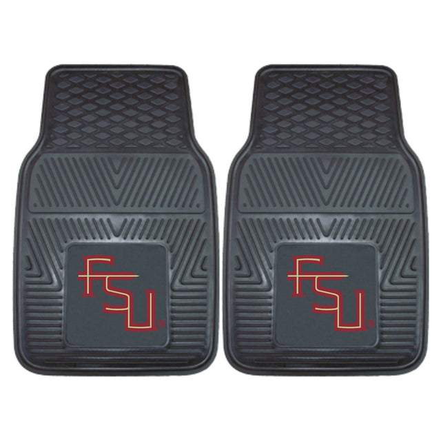 Florida State Seminoles Heavy Duty 2-Piece Vinyl Car Mats