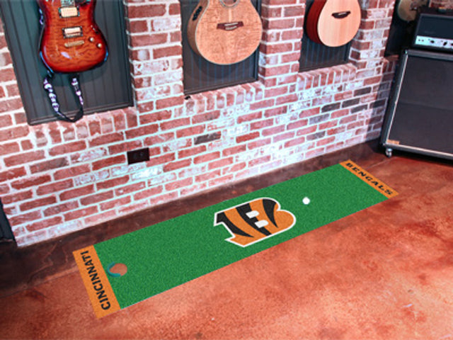 Tapete para putting green de los Cincinnati Bengals