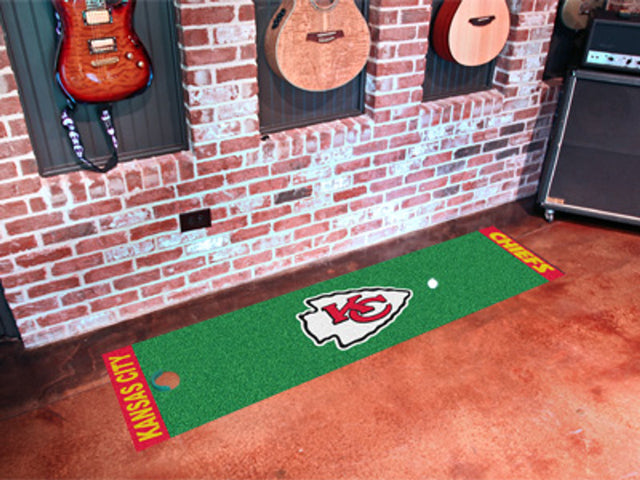 Tapete de putting green de los Kansas City Chiefs