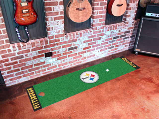 Tapete para putting green de los Pittsburgh Steelers