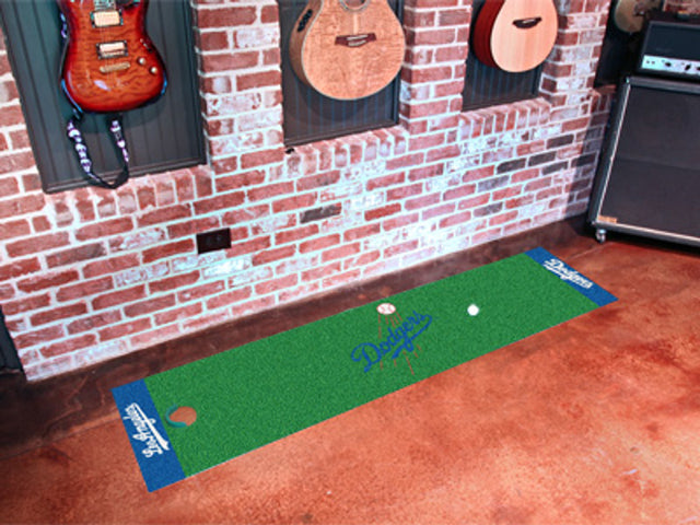 Tapete para putting green de los Dodgers de Los Ángeles