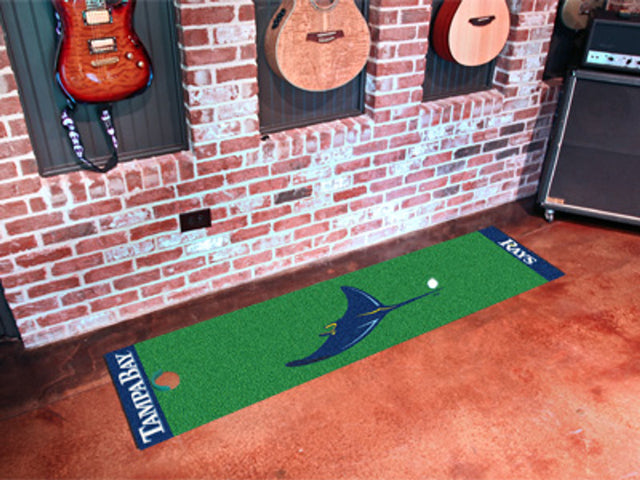 Tapete para putting green de los Tampa Bay Rays