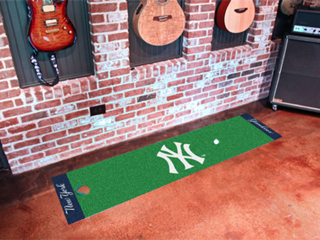 Tapete para putting green de los Yankees de Nueva York