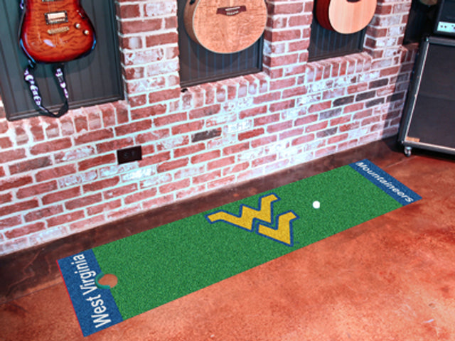 Alfombra de putting green de los Mountaineers de Virginia Occidental