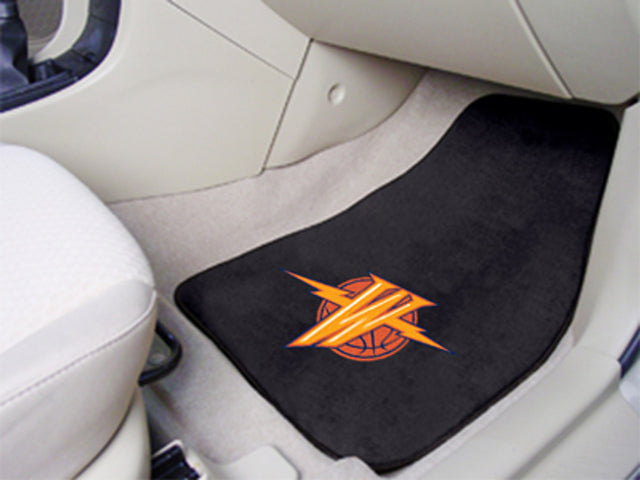 Juego de 2 alfombrillas para coche con estampado de los Golden State Warriors