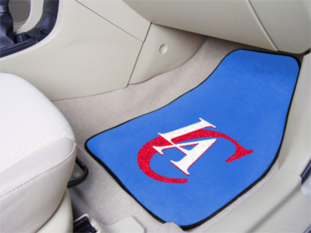 Juego de 2 alfombrillas para coche con estampado de Los Angeles Clippers