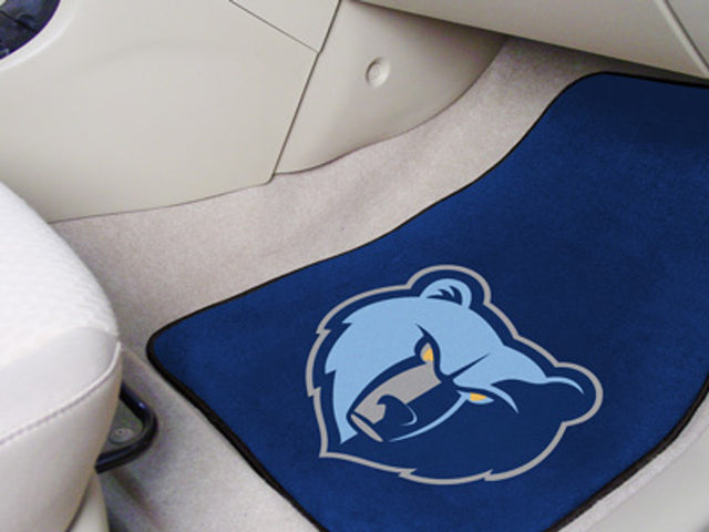 Juego de 2 alfombrillas para coche con estampado de los Memphis Grizzlies