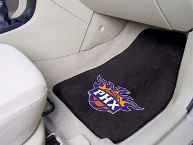 Juego de 2 alfombrillas estampadas para coche de los Phoenix Suns