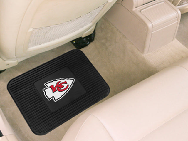 Alfombrilla de vinilo resistente para asiento trasero de coche de los Kansas City Chiefs