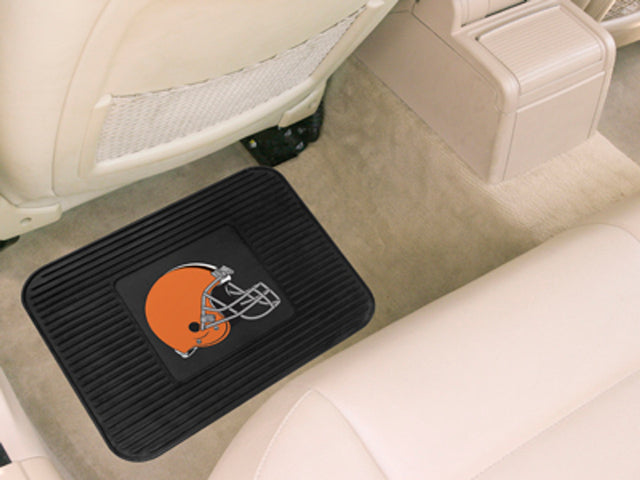 Alfombrilla de vinilo resistente para asiento trasero de los Cleveland Browns