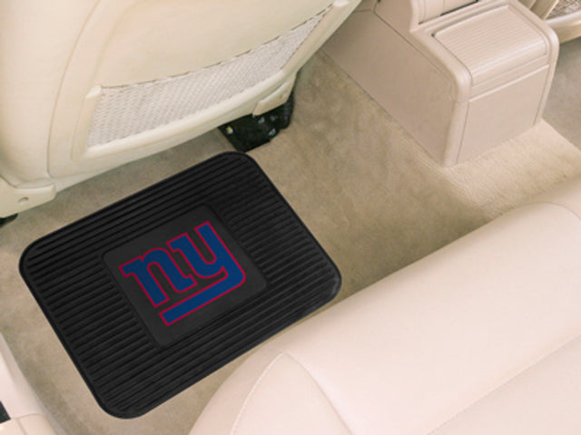 Alfombrilla de vinilo resistente para asiento trasero de los New York Giants