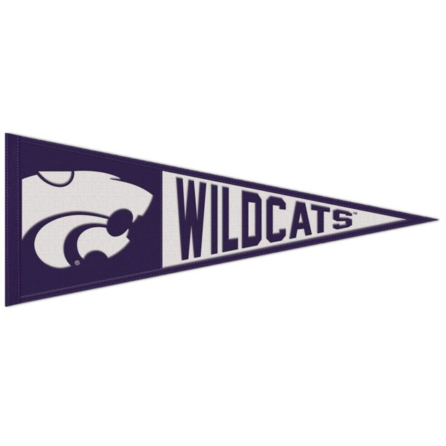 Banderín de lana de los Kansas State Wildcats de 13" x 32"