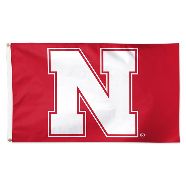 Bandera del equipo 3x5 de los Nebraska Cornhuskers