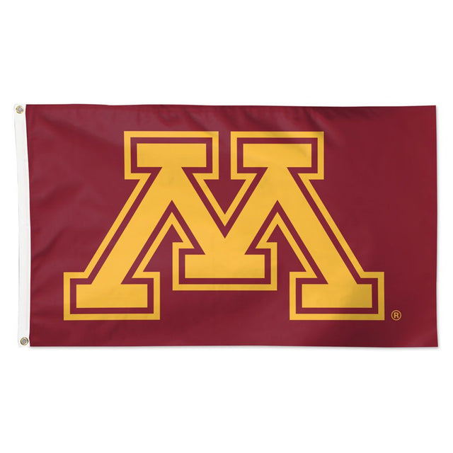 Bandera del equipo 3x5 de los Golden Gophers de Minnesota