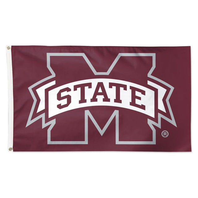 Bandera del equipo 3x5 de los Mississippi State Bulldogs