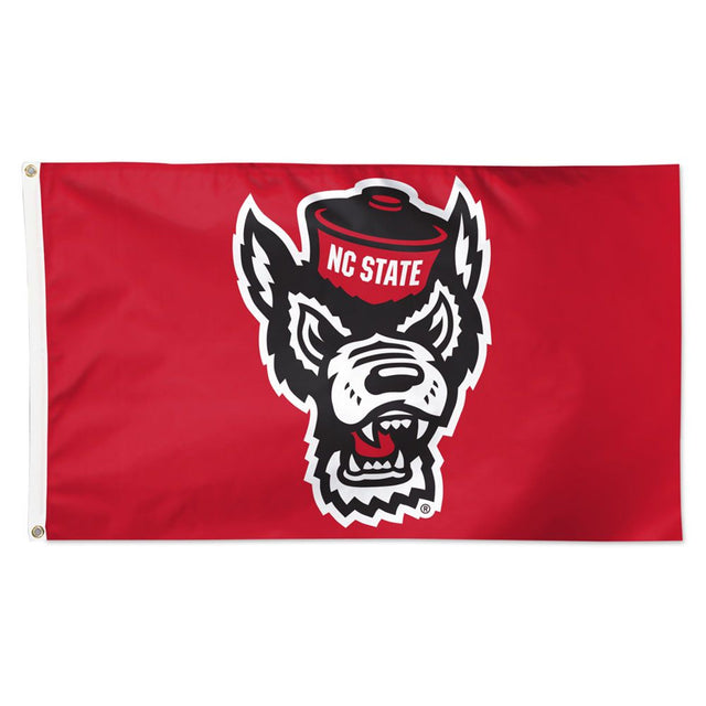 Bandera del equipo 3x5 de los Wolfpack del estado de Carolina del Norte