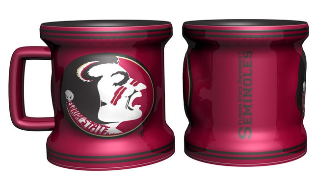 Vaso de chupito esculpido estilo minitaza de los Florida State Seminoles