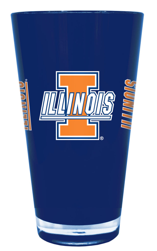 Vaso de plástico con aislamiento de 20 oz de Illinois Fighting Illini