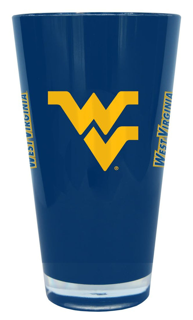 Vaso de plástico con aislamiento de 20 oz de West Virginia Mountaineers