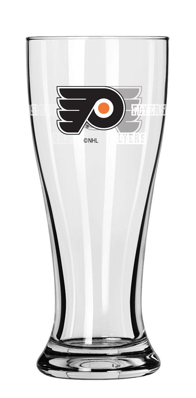 Vaso de chupito estilo pilsner de los Philadelphia Flyers en miniatura