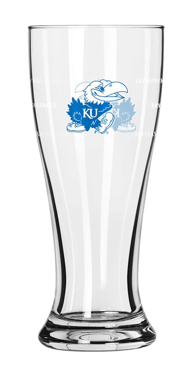 Vaso de chupito de los Kansas Jayhawks, mini pilsner