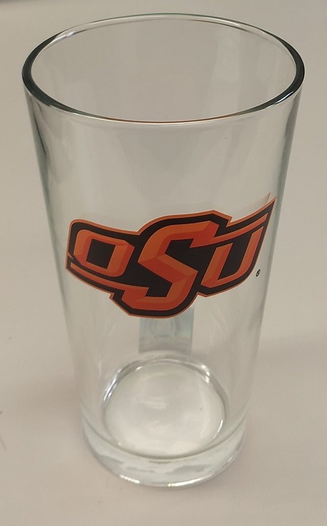 Vaso de pinta de 16 oz de Oklahoma State Cowboys, 3 colores, CO