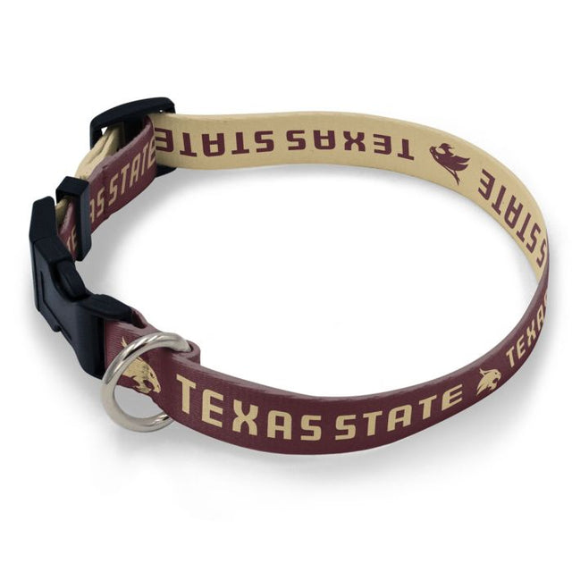 Collar para mascotas de los Texas State Bobcats