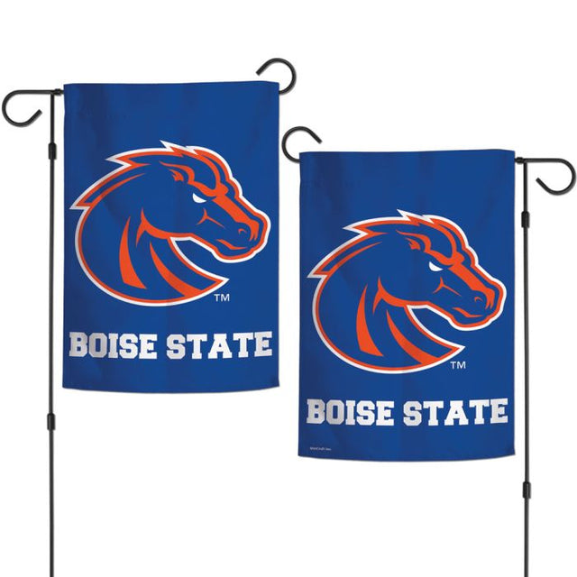 Banderas de jardín de los Boise State Broncos, de 2 lados, 12,5" x 18"