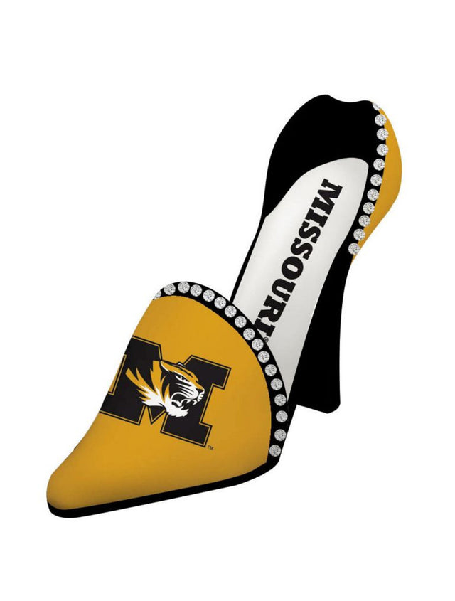 Missouri Tigers Decorative Wine Bottle Holder - Shoe