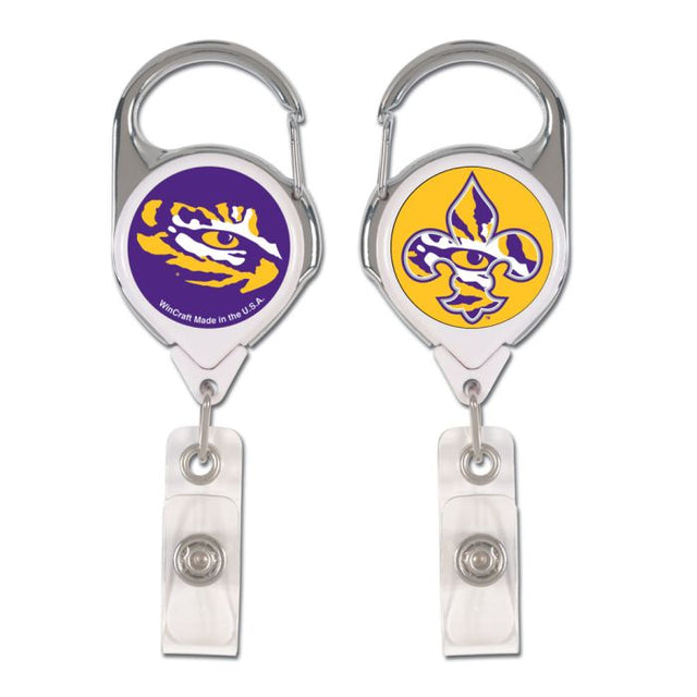 LSU Tigers Retrct 2S Prem Badge Holders