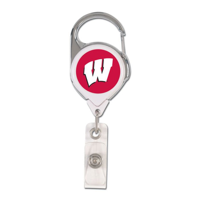 Wisconsin Badgers Retrct 2S Prem Badge Holders