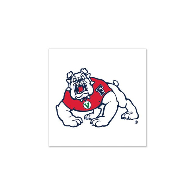 Fresno State Bulldogs Tattoo 4 pack