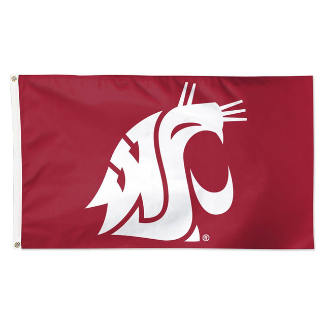 Bandera del equipo 3x5 de los Cougars del estado de Washington