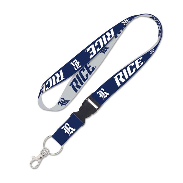 Rice Owls Lanyard w/detachable buckle 1"