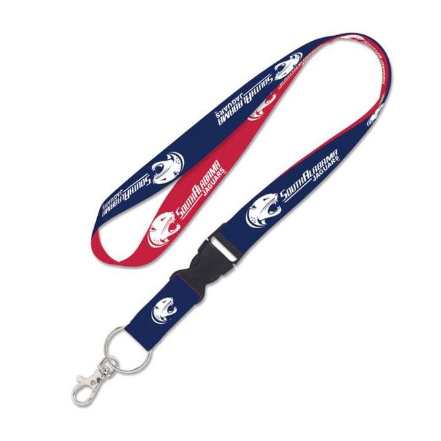 South Alabama Jaguars Lanyard w/detachable buckle 1"