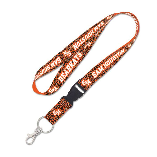 Cordón LEOPARD de los Bearkats de Sam Houston State con hebilla desmontable de 1"