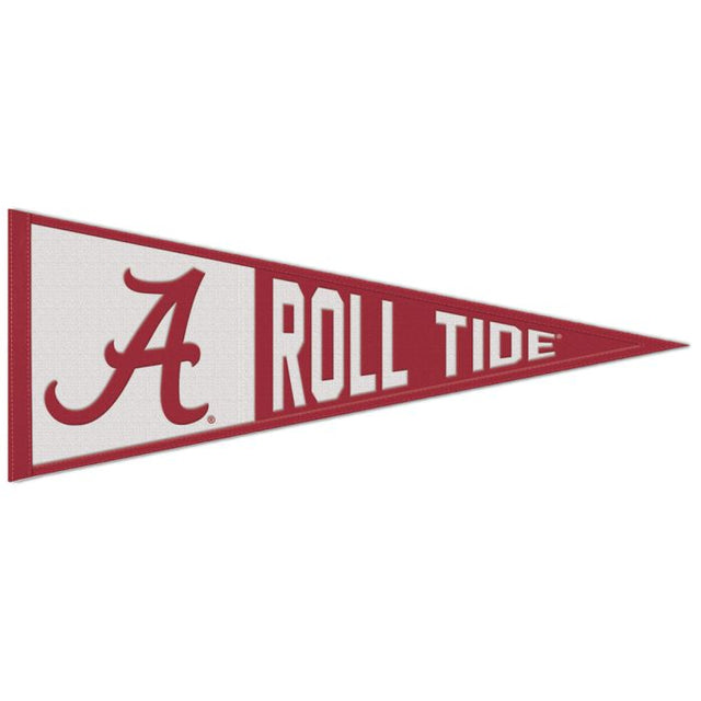 Alabama Crimson Tide SLOGAN Wool Pennant 13" x 32"