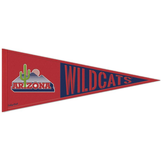 Arizona Wildcats / Vintage Collegiate VAULT Wool Pennant 13" x 32"