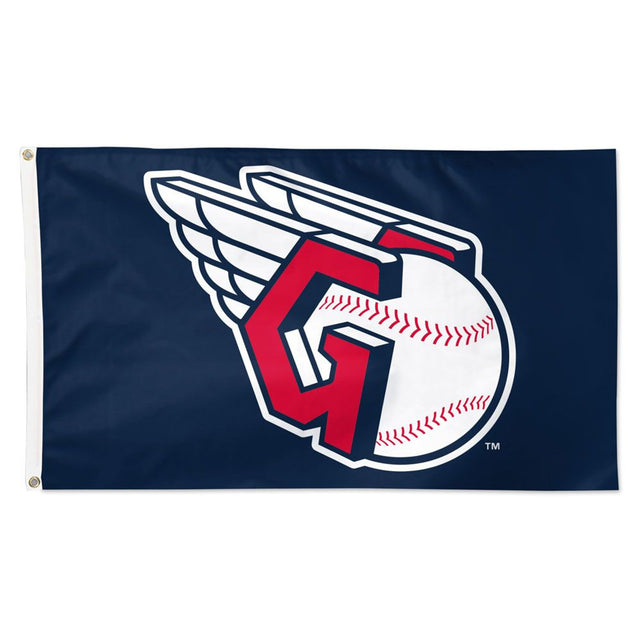 Bandera del equipo 3x5 de los Cleveland Guardians