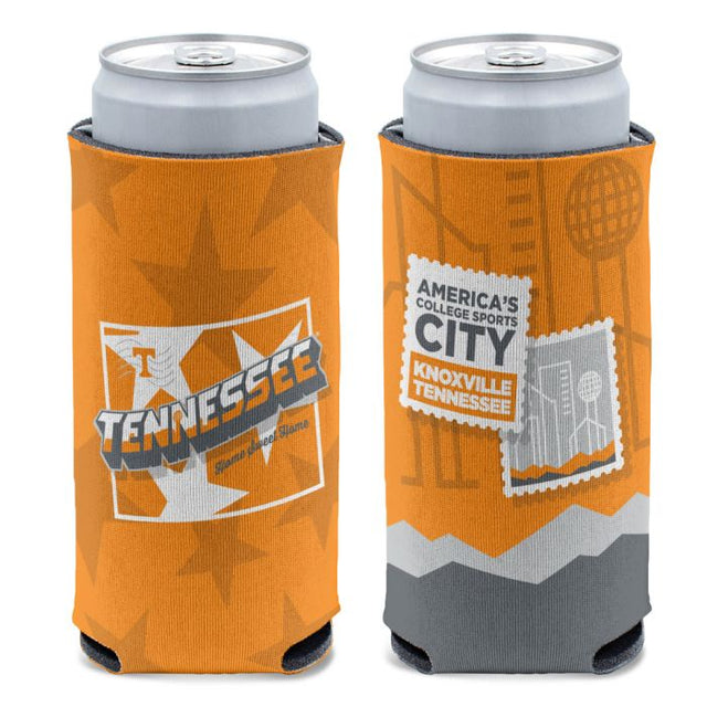 Tennessee Volunteers STAMP 12 oz Slim Can Cooler