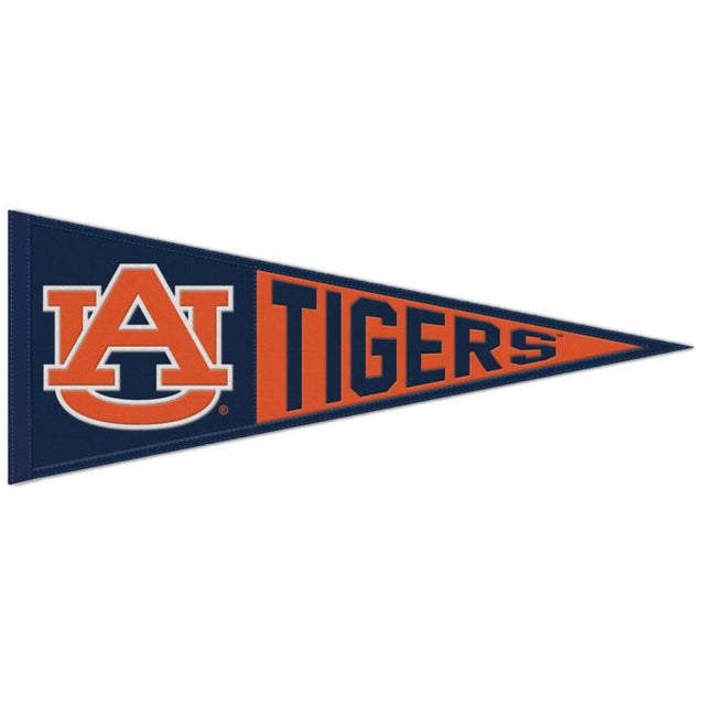 Banderín de lana de los Auburn Tigers de 13" x 32"