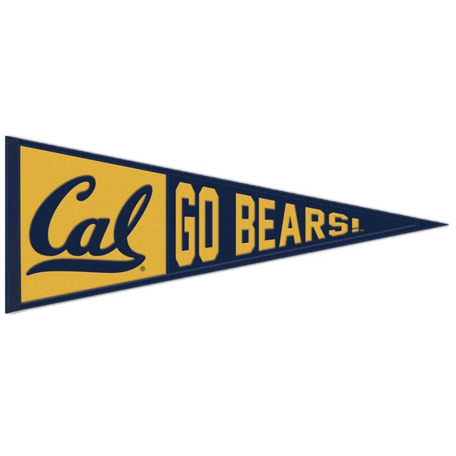 California Golden Bears SLOGAN Wool Pennant 13" x 32"