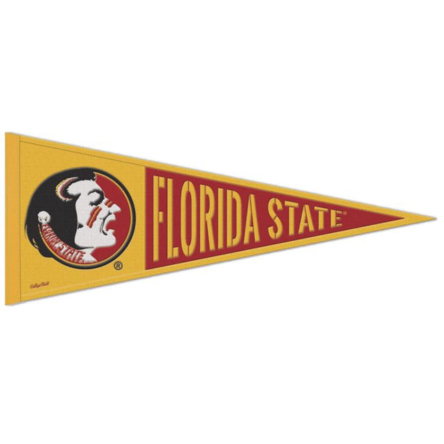 Banderín de lana VAULT de los Florida State Seminoles/College Vault de 13" x 32"