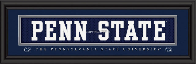 Impresión de eslogan cosido para uniforme de los Nittany Lions de Penn State - Penn State