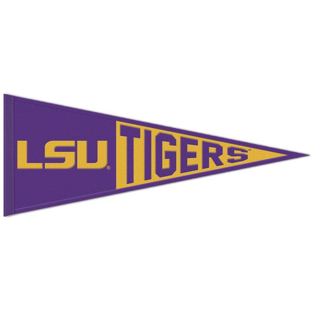 LSU Tigers Wool Pennant 13" x 32"