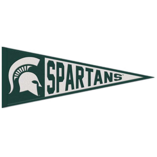 Michigan State Spartans Wool Pennant 13" x 32"